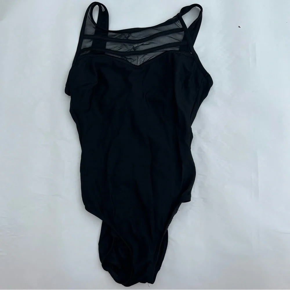 Womens‎ size 10 one piece black Longitude swimsuit bathing suit